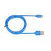 Kabel IBOX IKUMTCB (USB 2.0 typu A - USB typu C ; 1m; kolor niebieski)