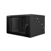 Szafa Rack Lanberg  WF02-6606-10B (368mm / 600mm / 600 mm; wisząca; czarny)
