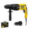 młotowiertarka sds+ 800w, 2.4 j, 0-4,670 ud./min, kufer