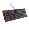 KLAWIATURA DLA GRACZY GENESIS THOR 303 TKL CZ/SK PODŚWIETLENIE RGB MECHANICZNA SILENT SWITCH CZARNA