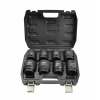 AWTOOLS ZESTAW NASADEK UDAROWYCH 3/4"  8cz./24-38mm KRÓTKIE BLACK LINE