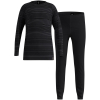 Zestaw bielizny dziecięcej Odlo Set long ACTIVE WARM ECO SET roz. 92cm Czarno-Szary