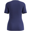Bielizna termoaktywna z długim rękawem Odlo BL TOP crew neck s/s ACTIVE WARM roz. S Niebieska