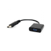 Adapter GEMBIRD A-DPM-VGAF-02 (DisplayPort M - D-Sub (VGA) F; 0,15m; kolor czarny)