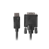 Kabel Lanberg CA-DPDV-10CU-0018-BK (DisplayPort M - DVI-D M; 1,8m; kolor czarny)