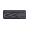 Klawiatura Logitech K400 920-007145 (USB 2.0; kolor czarny