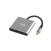 NATEC MULTI PORT FOWLER MINI (USB-C PD, USB 3.0, HDMI 4K) NMP-1607