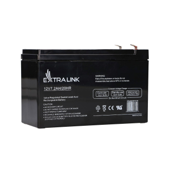 EXTRALINK AKUMULATOR BEZOBSŁUGOWY AGM 12V 7,2AH 7A
