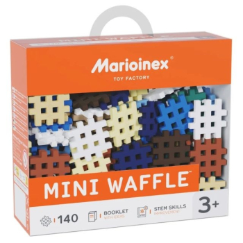 Klocki konstrukcyjne Marioinex Mini Waffle Zestaw 3, 140 elementów