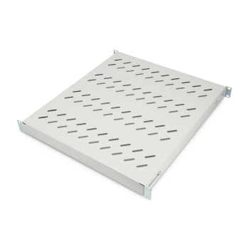 Digitus Półka ze zmiennymi szynami mocującymi do montażu stałego w szafach 483 mm (19")