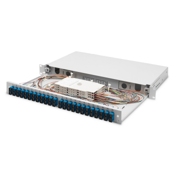 Digitus Panel światłowodowy, z wyposażeniem, SC, OS2