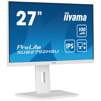 iiyama ProLite XUB2792HSU-W6 LED display 68,6 cm (27") 1920 x 1080 px Full HD Biały