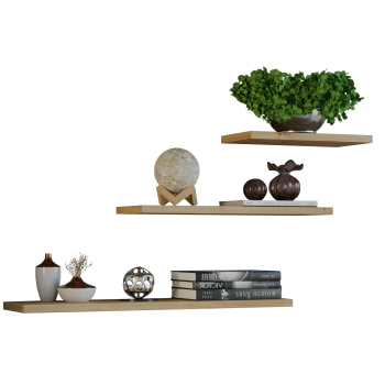 Zestaw 3x półka wisząca TOBI 3P 60x15xH1,8 artisan