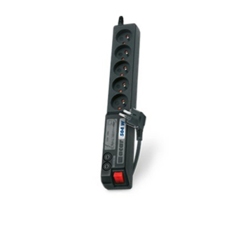 Listwa przeciwprzepięciowa HSK DATA ALP-ACAR504W---0N (1,5m; kolor czarny)