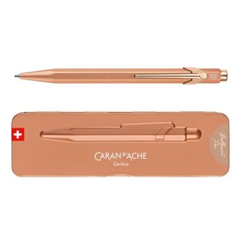 Caran d’Ache Długopis szwajcarski 849 Brut Rose, kolor różowe złoto