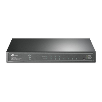 TP-Link JetStream TL-SG2008P przełącznik sieciowy Zarządzany L2/L2+ Gigabit Ethernet (10/100/1000) Obsługa PoE Czarny