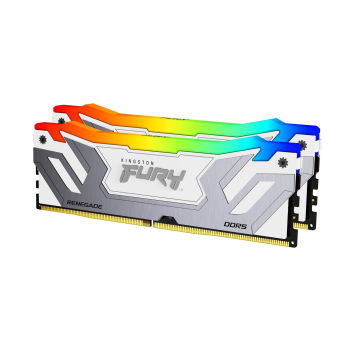 KINGSTON DDR5 48GB 8400MT/s CL40 CUDIMM (Kit of 2) FURY Renegade RGB White XMP