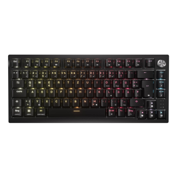 Bezprzewodowa klawiatura do gier TKL Corsair K65 Plus, TKL (75%), Corsair MLX Fusion -, ISO (DE)