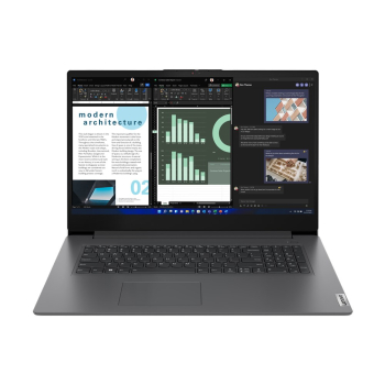 Lenovo V17 G4 IRU i7-13620H 17.3" FHD IPS 300nits AG 16GB DDR4 3200 SSD512 Intel UHD Graphics 45Wh Cam720p W11Pro Iron Grey 3Y OnSite