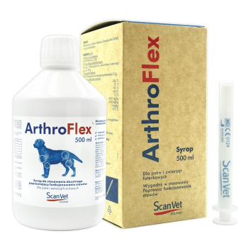 SCANVET ARTHROFLEX CANINE  500 ML ZAWIESINA  BUTELKA