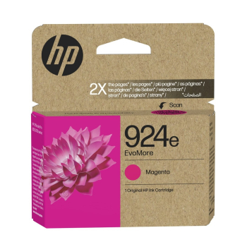 HP Oryginalny purpurowy tusz 924e EvoMore