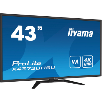 iiyama ProLite X4373UHSU-B1 monitor komputerowy 108 cm (42.5") 3840 x 2160 px 4K Ultra HD Czarny