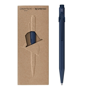 Caran d’Ache Długopis szwajcarski 849 Nespresso Edycja 6, kolor granatowy.