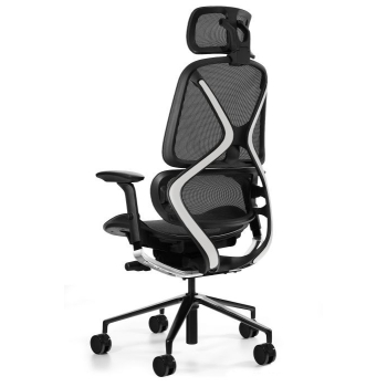 Fotel biurowy UNIQUE AREO HX-2501HB-BLACK-GY czarny/szary