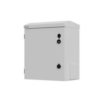 LANBERG SZAFA RACK WISZĄCA 10" HERMETYCZNA IP55 MONTAŻ NA ŚCIANIE/SŁUPIE 420X300X500 SZARA (ZŁOŻONA)