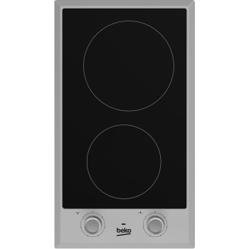 Płyta ceramiczna Beko HDCC 32200 X (2 pola grzejne; kolor inox)