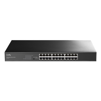 Cudy GS1024L przełącznik sieciowy Gigabit Ethernet (10/100/1000) 1U Czarny