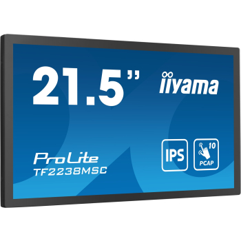 Iiyama TF2238MSC-B1 - Cyfrowa potykacz - 55,9 cm (22") - LED - 1920 x 1080 pikseli