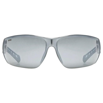 Okulary rowerowe UVEX Equate, white matt/mir.silver