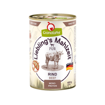 GranataPet Liebling´s Mahlzeit wołowina mokra karma dla psa 400g