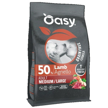 Oasy Grain free Adult Medium/Large Lamb 10kg