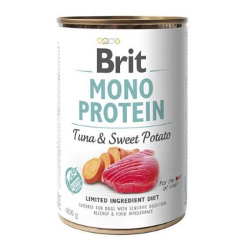 BRIT Mono Protein tuńczyk z batatem - mokra karma dla psa - 400 g