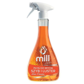 MILL CLEAN Płyn do mycia szyb i luster złoto Orientu 555 ml