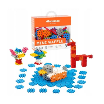 MARIOINEX Klocki Mini Waffle, 140 elementów