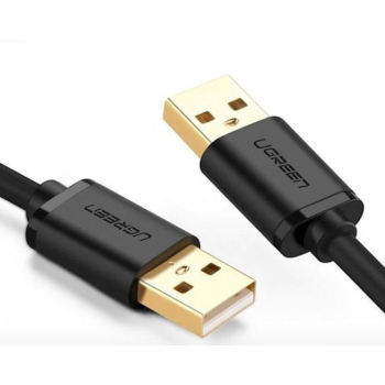Ugreen kabel USB 2.0 (męski) - USB 2.0 (męski) 2m (czarny)