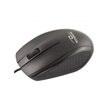 Mysz TITANUM Marlin 3D TM110K (optyczna; 1000 DPI; kolor czarny