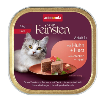 ANIMONDA VF Adult in Paté with chicken + heart 85g