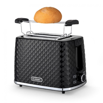 ELDOM TOSTER TO280C TOSTI 780 W PŁYNNA REGULACJA 7 STOPNI MOCY CZARNY