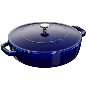 Głęboka patelnia z pokrywką STAUB 28 cm 40511-476-0
