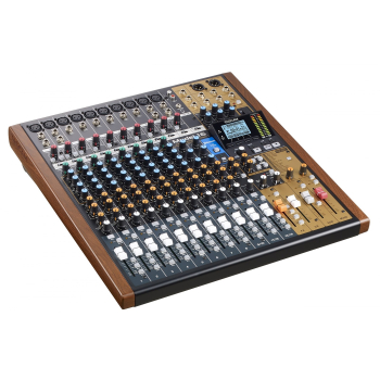 Tascam Model 16 - 14-kanałowy mikser analogowy z 16-ścieżkowym, cyfrowym rejestratorem