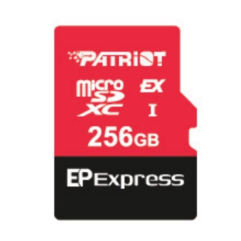 Patriot EP Micro SDXC Express 256GB 800/600 MB/s U3, Nintendo