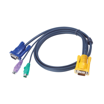 Kabel KVM ATEN 2L-5210P z wtykiem PS/2, długość 10m