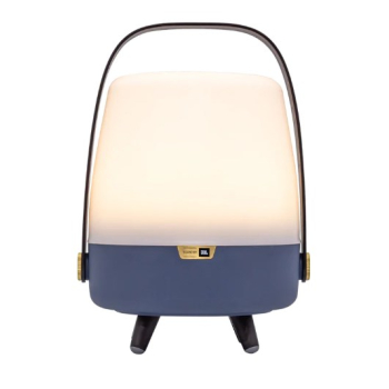 Kooduu Lite-up PLAY Mini Głośnik mono przenośny Niebieski, Biały, Drewno 8 W