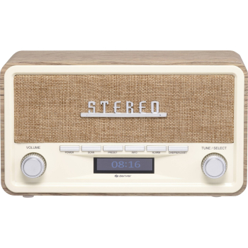 Radio retro Denver DAB-18 ligh wood