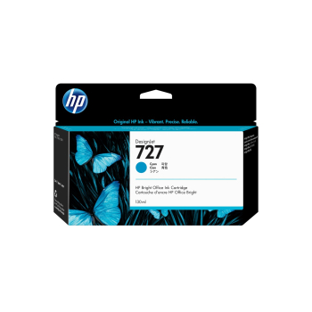 HP Błękitny wkład atramentowy 727 DesignJet 130 ml