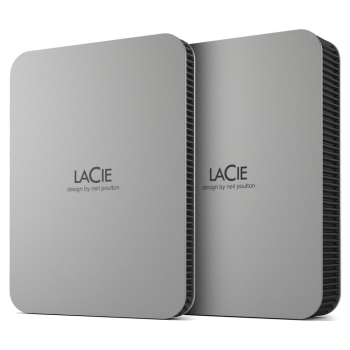 LaCie Mobile Drive (2022) zewnętrzny dysk twarde 5 TB 2.5" USB Type-C 3.2 Gen 1 (3.1 Gen 1) Srebrny